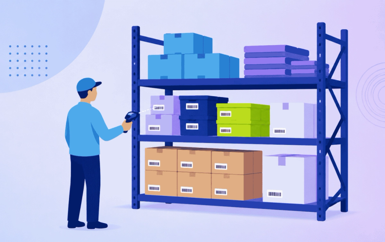 Warehouse inventory scanning