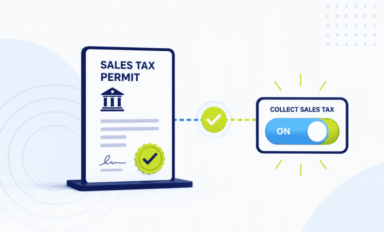 Sales Tax Permit Activation Toggle