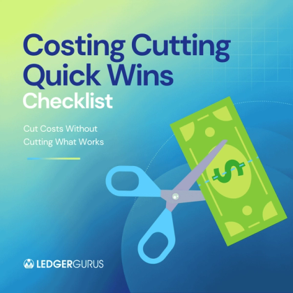 Cost Cutting Quick Wins Checklist