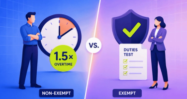 Choosing between exempt and non-exempt