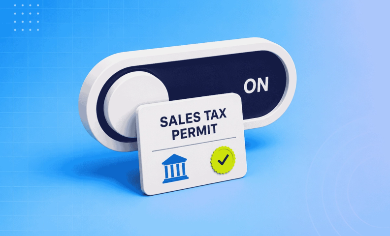 Sales Tax Permit Blocking “ON” Switch
